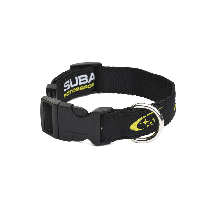 Subaru Motorsports USA | Pet Collar | Black