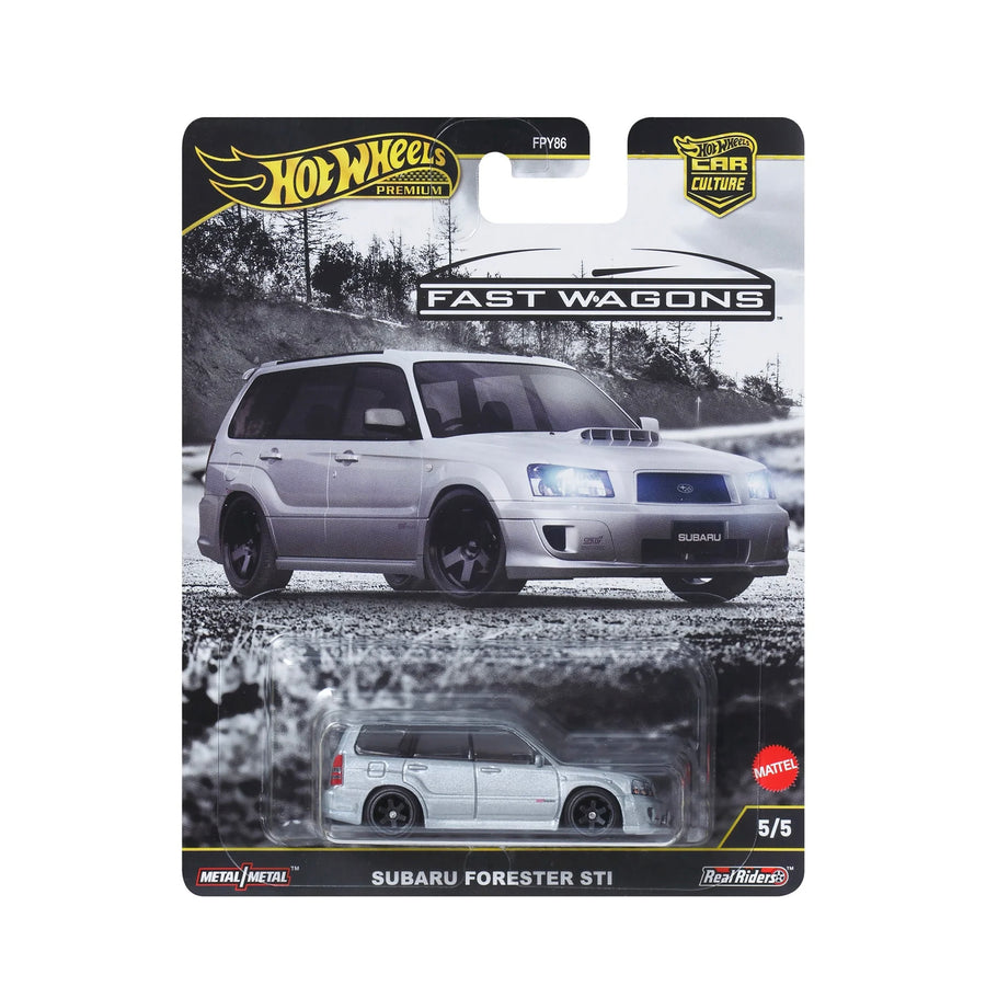 Hot Wheels Car Culture | Forester STI | SILVER