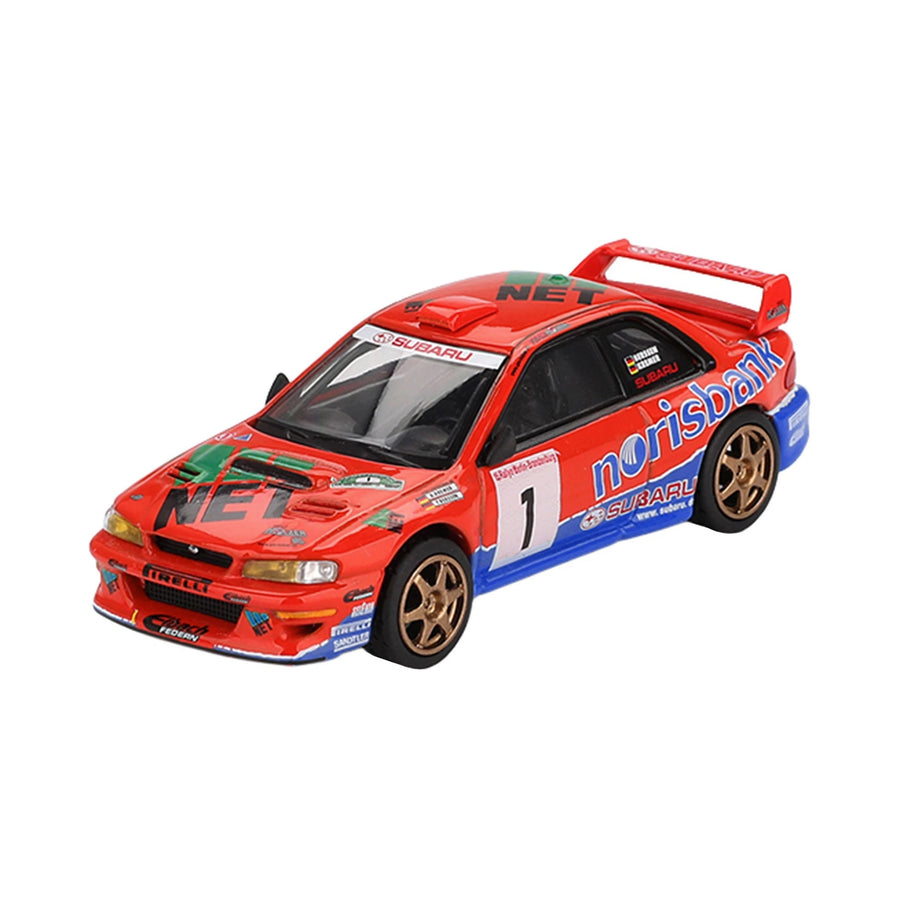 Mini GT | Impreza WRC97 #1 | 1999 DRM Champion | 1:64 Diecast