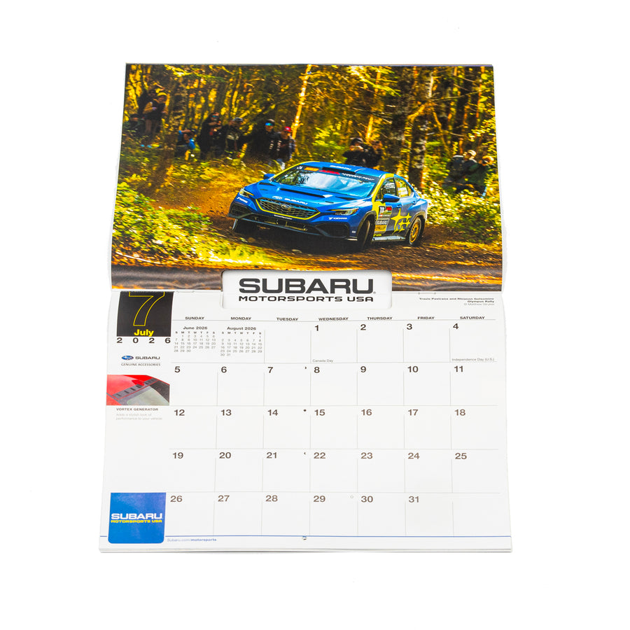 Subaru Motorsports USA | 2026 Calendar