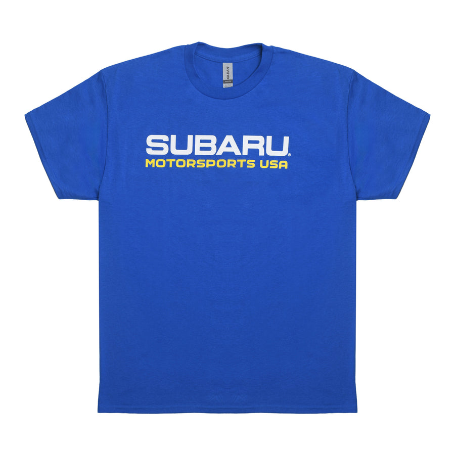 Subaru Motorsports USA | Fan Tee | Blue