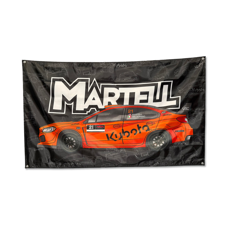 Wall Banner | #21 Martell | Kubota Livery