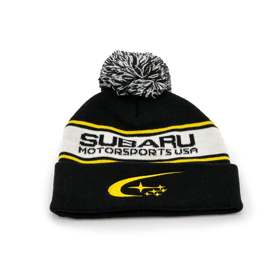 Subaru Motorsports USA | Swoosh Pom Beanie