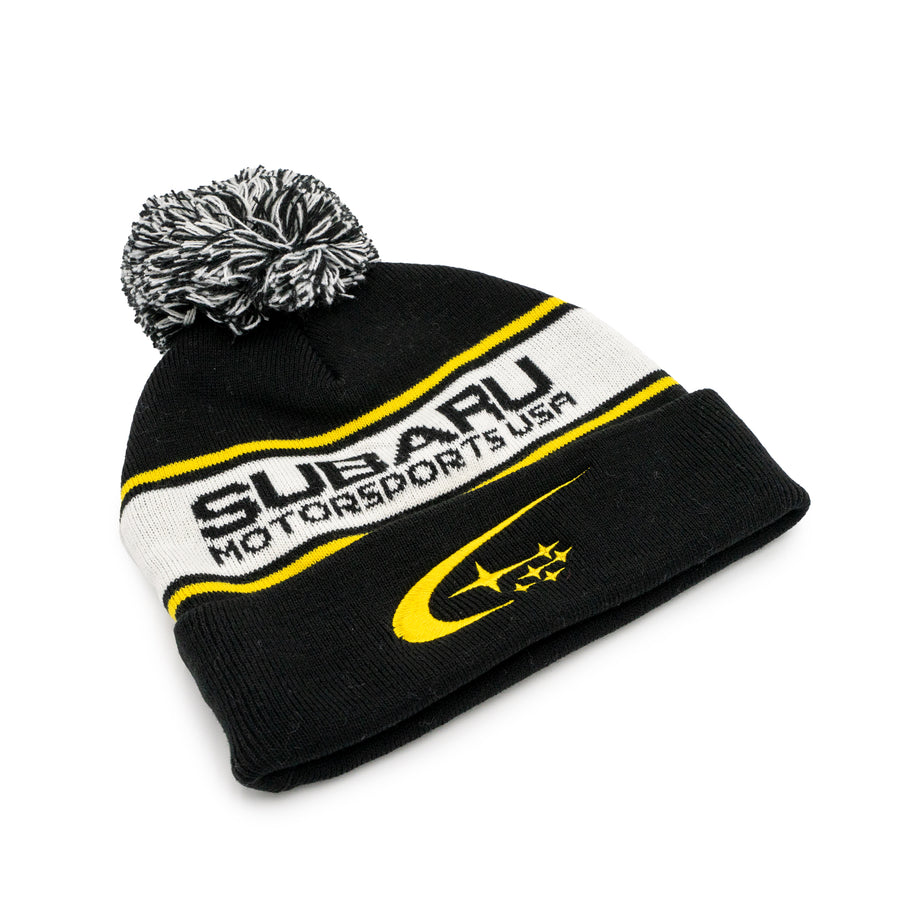 Subaru Motorsports USA | Swoosh Pom Beanie