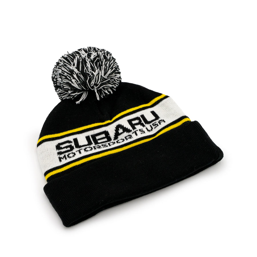 Subaru Motorsports USA | Swoosh Pom Beanie