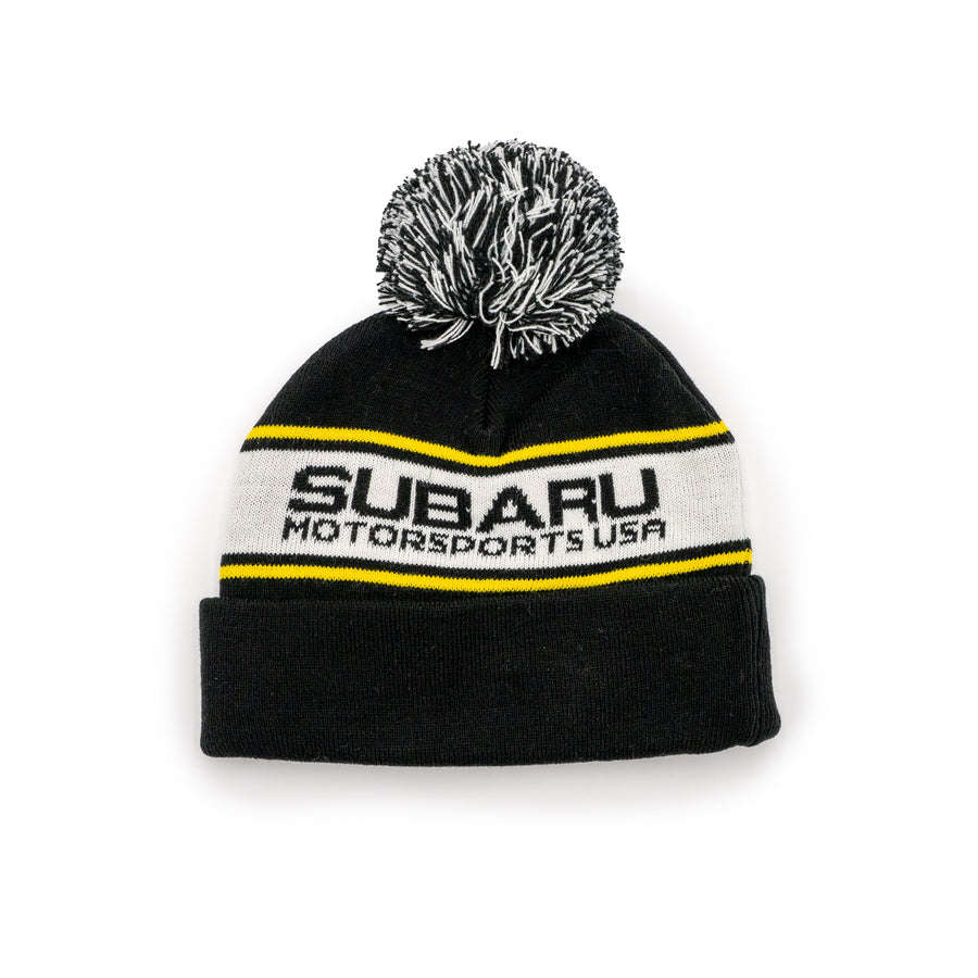 Subaru Motorsports USA | Swoosh Pom Beanie