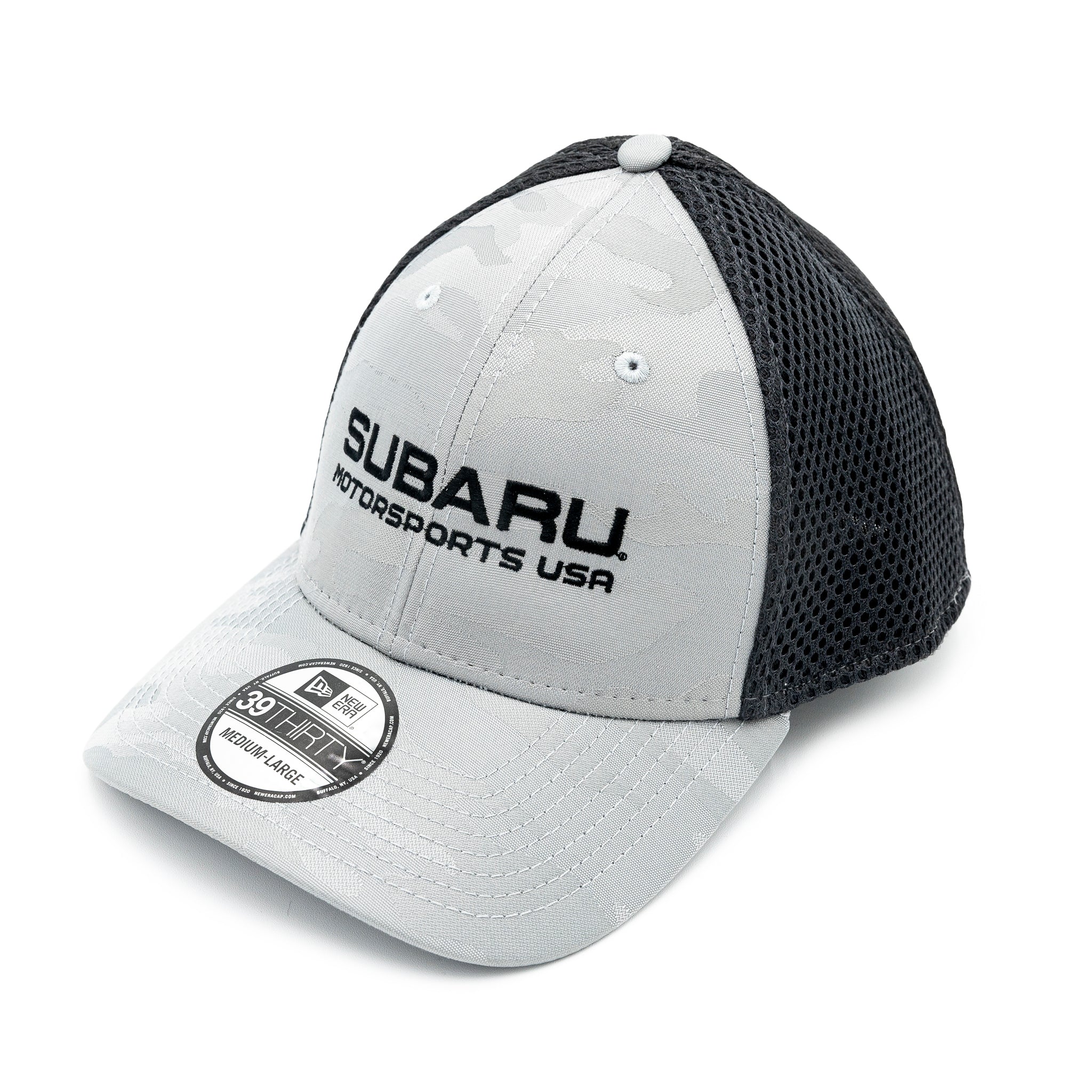 Subaru Motorsports USA | New Era 39Thirty | Camo Stretch Hat – Vermont ...