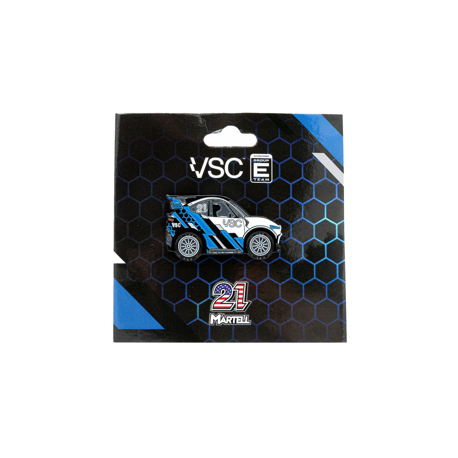 Vermont SportsCar | Martell #21 FC1X | Enamel Pin