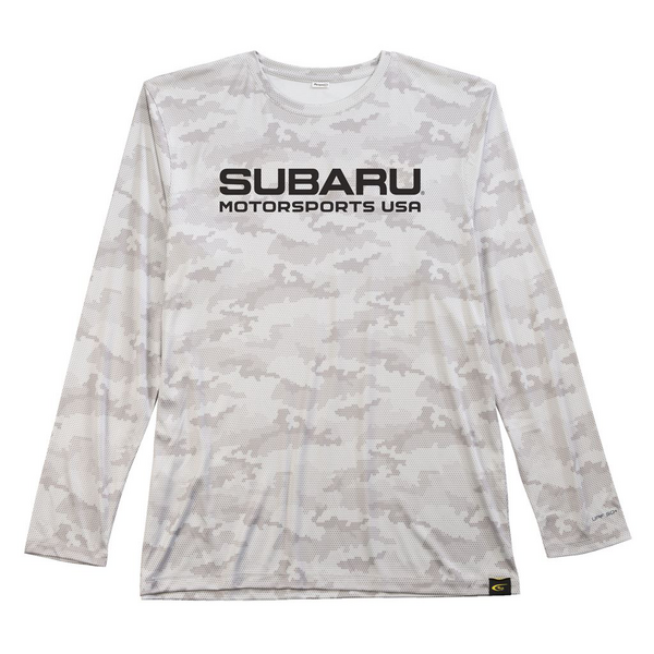 Subaru Motorsports USA | SPF 50 Performance Shirt | Aluminum