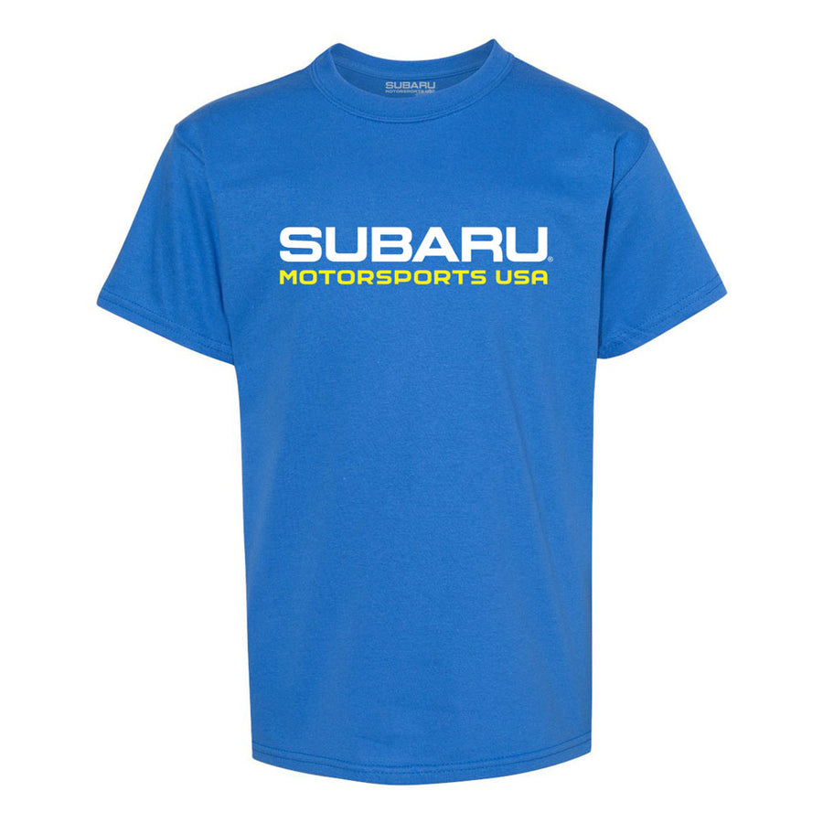 Subaru Motorsports USA | Youth Tee | Blue