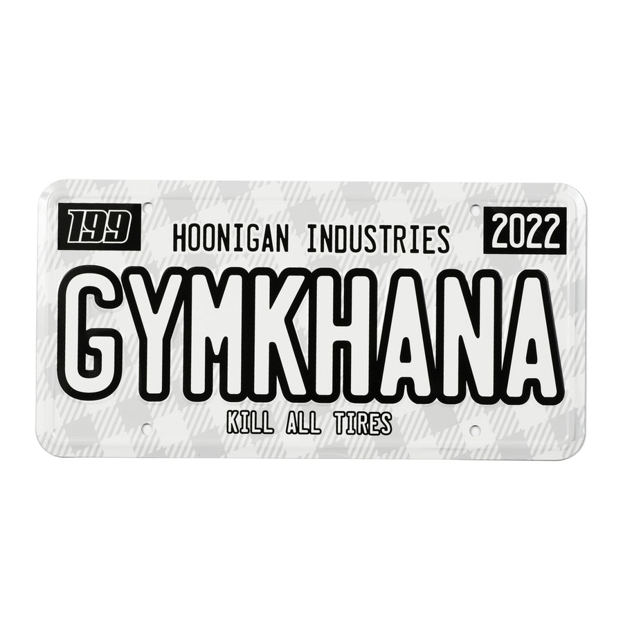 Gymkhana 2022  |  Kill All Tires License Plate
