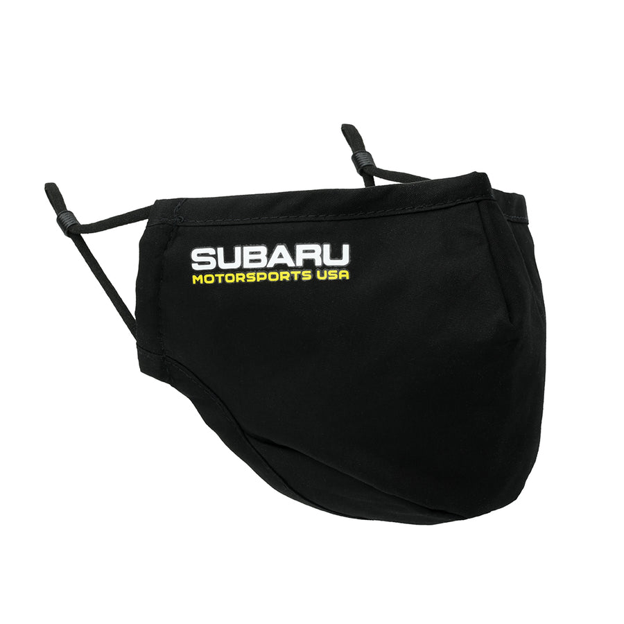 2021 Subaru Motorsports USA | Cotton Face Mask - Black